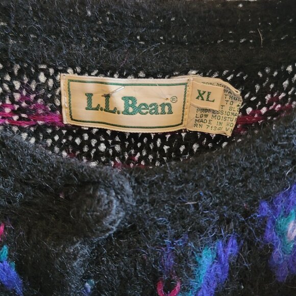 Vintage L.L Bean Mohair Sweater 70% Wool - Picture 2 of 2
